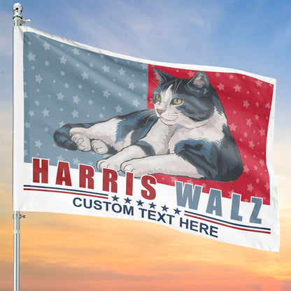 Harris Walz Flag | Kamala Harris 2024 Flag | Democrat Garden Flag House Flag T1473 - KH2