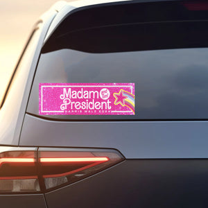 Madam President Harris Walz 2024 Decal | Kamala Harris 2024 Car Decal | Democrat Stickers T1475 - KH2