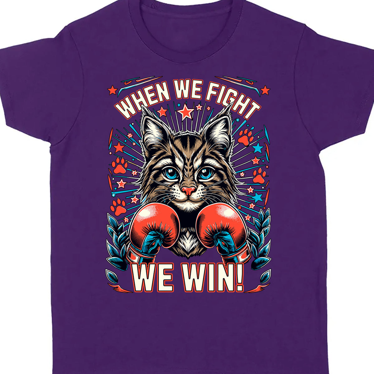 When We Fight We Win Shirt| Kamala Harris 2024 Shirt | Democrat Shirt Dark K1476 - KH2