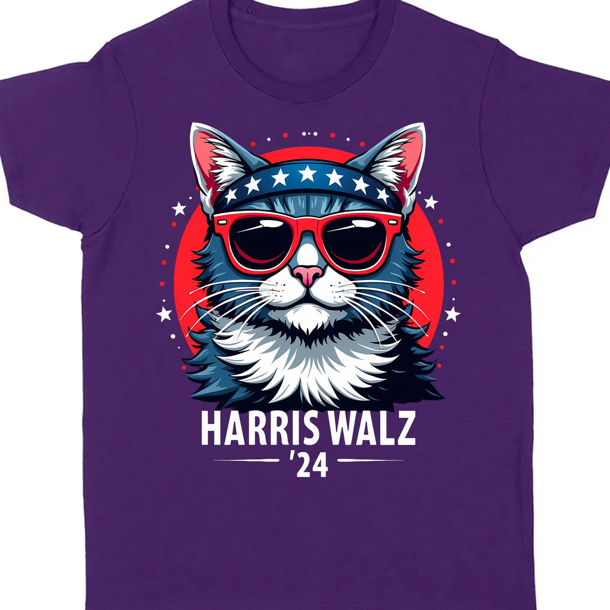 Harris Walz 2024 Shirt | Kamala Harris 2024 Shirt | Democrat Shirt Dark K1484 - KH2
