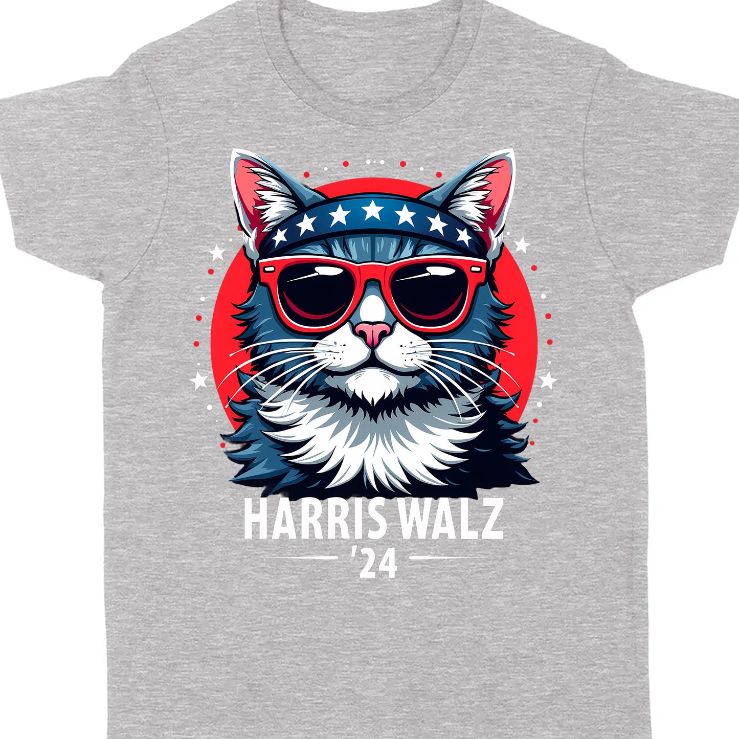 Harris Walz 2024 Shirt | Kamala Harris 2024 Shirt | Democrat Shirt Dark K1484 - KH2