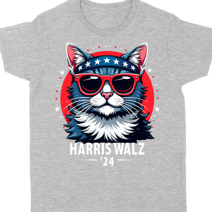 Harris Walz 2024 Shirt | Kamala Harris 2024 Shirt | Democrat Shirt Dark K1484 - KH2