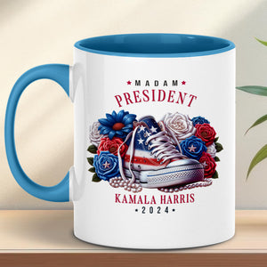 President Kamala Harris Mug | Kamala Harris 2024 Mug | Democrat White Mug K1486 - KH2