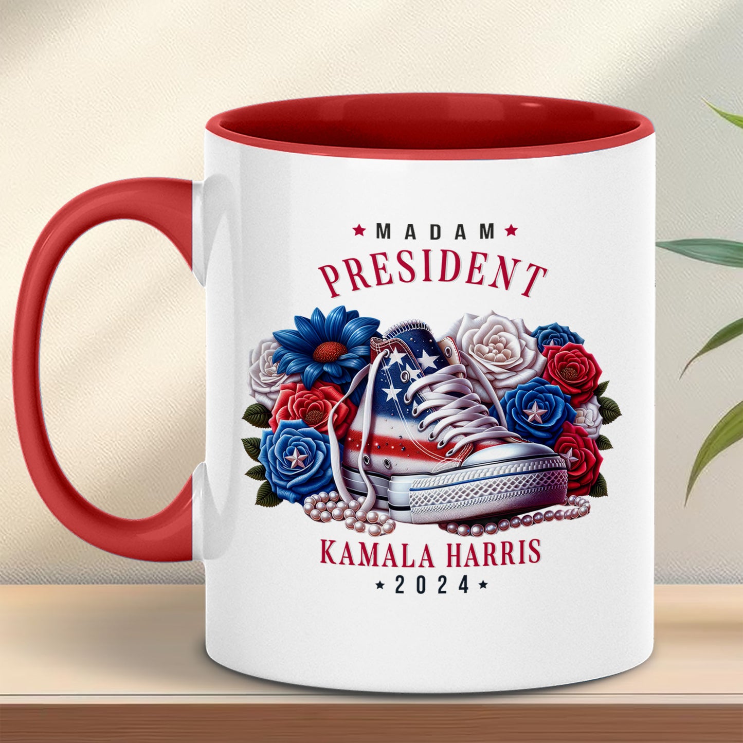 President Kamala Harris Mug | Kamala Harris 2024 Mug | Democrat White Mug K1486 - KH2