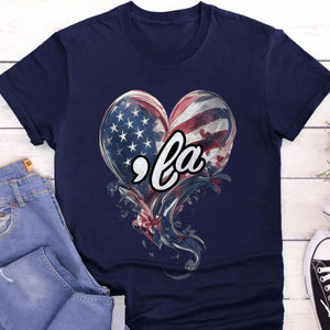 La Kamala Heart Shirt | Democrat Shirt | Kamala Harris 2024 Shirt Dark T1516 - KH2