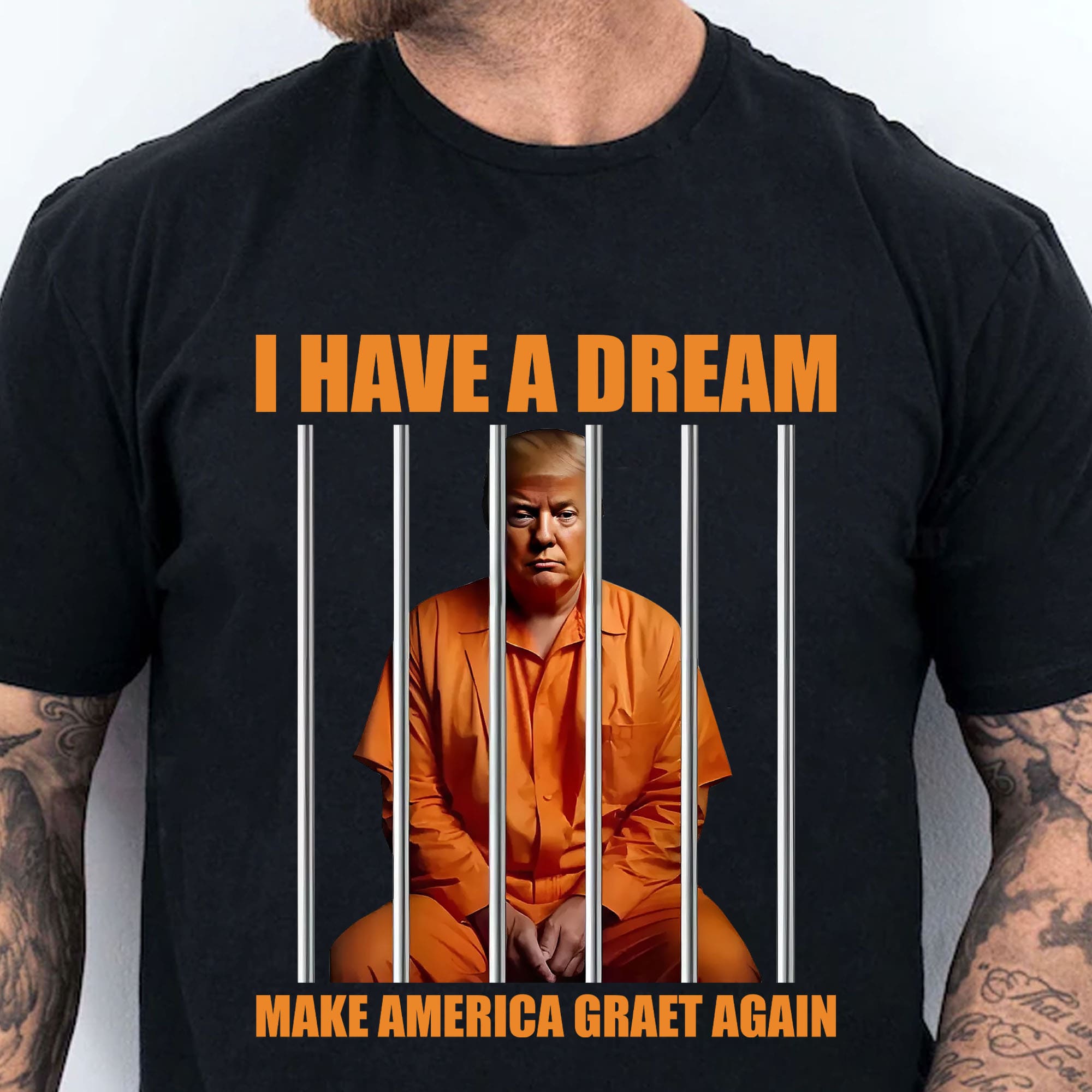 I Have A Dream Make America Great Again Shirt | Anti Trump Shirt | Democrat Shirt Dark T1518 - GOP