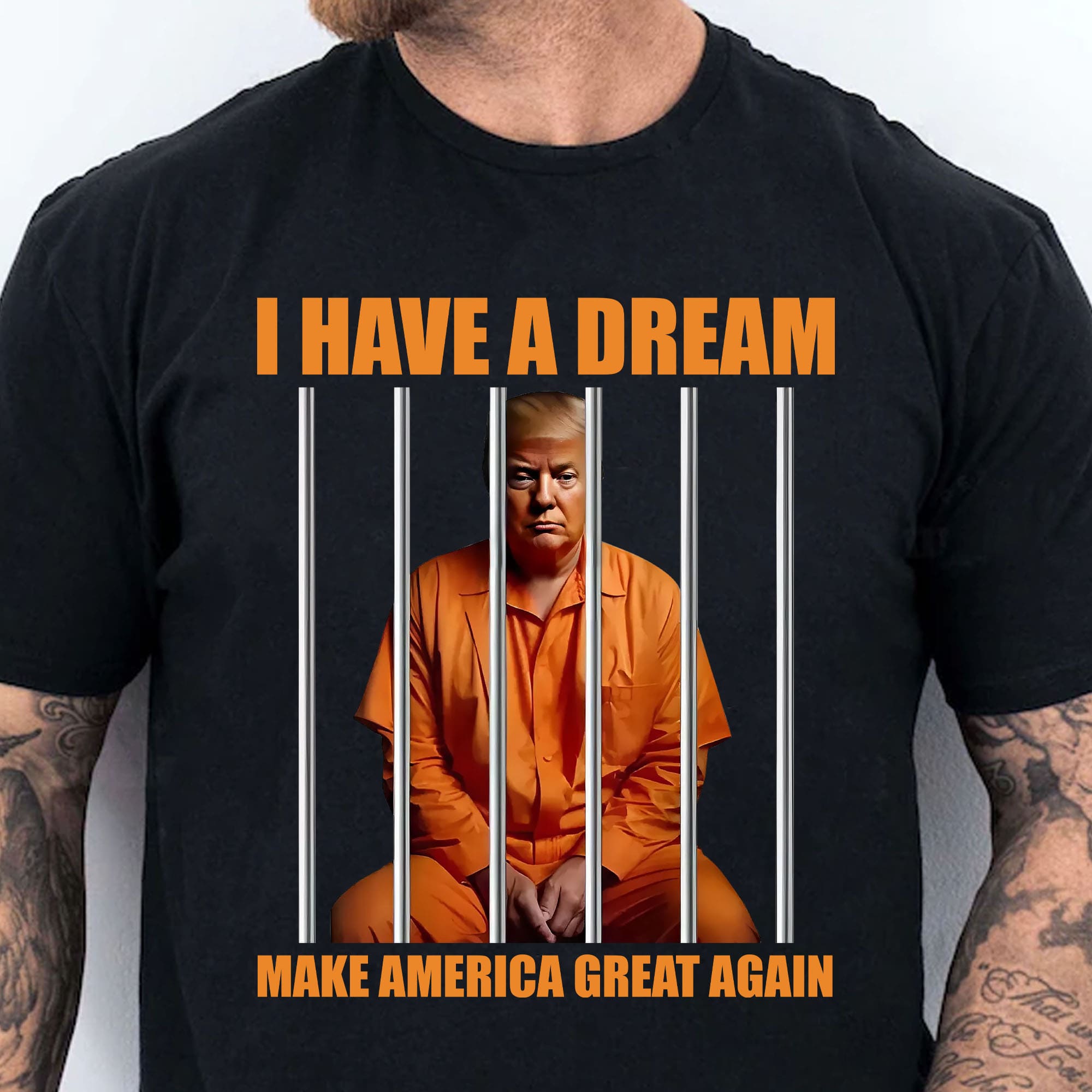 I Have A Dream Make America Great Again Shirt | Anti Trump Shirt | Democrat Shirt Dark T1518 - GOP