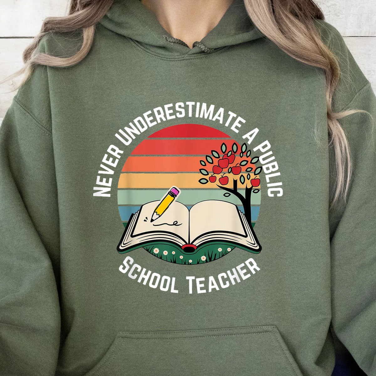 Never Underestimate A Public School Teacher Shirt | Democrat Shirt | Kamala Harris 2024 Shirt Dark T1547 - KH2