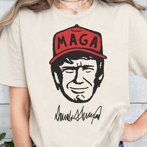 Trump MAGA Hat Cartoon Shirt, Trump MAGA Sweatshirt, Republican Sweater T1588 - GOP