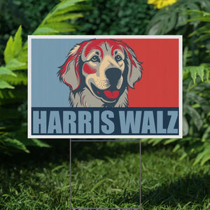 Dogs For Kamala Harris Yard Sign | Kamala 2024 Yard Sign | Kamala For President Yard Sign | Democrat Yard Sign T1596 - KH2