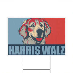 Dogs For Kamala Harris Yard Sign | Kamala 2024 Yard Sign | Kamala For President Yard Sign | Democrat Yard Sign T1596 - KH2