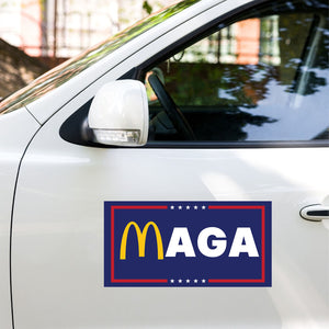 Trump MAGA Car Decal, Make America Great Again Trump McDonalds, Republican Stickers C1623 - GOP