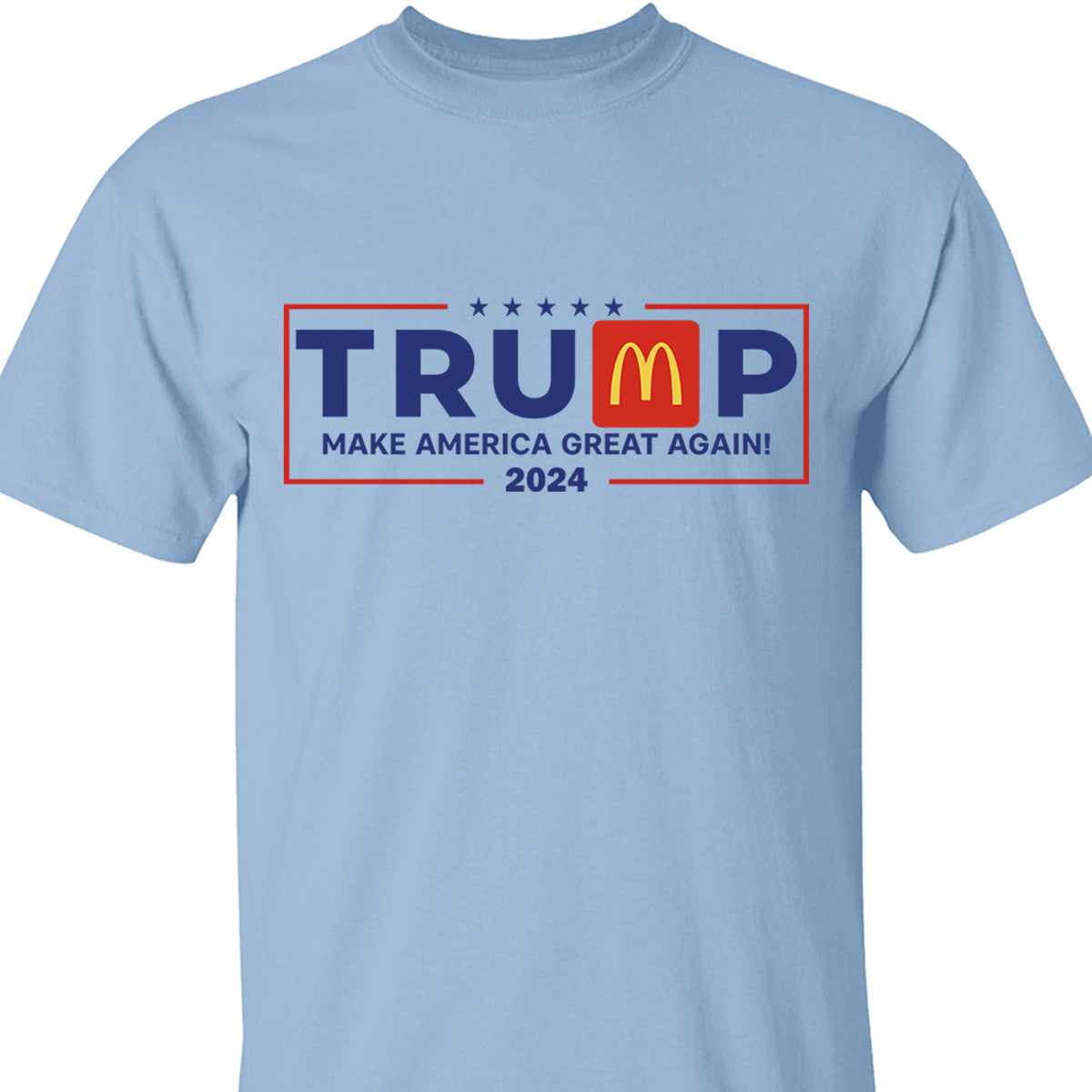 Trump Make America Great Again Sweatshirt, Trendy Trump McDonalds Sweatshirt, Trump Supporters 2024 Ugly Sweatshirt T1624 - GOP