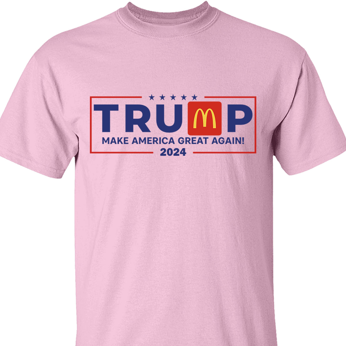 Trump Make America Great Again Sweatshirt, Trendy Trump McDonalds Sweatshirt, Trump Supporters 2024 Ugly Sweatshirt T1624 - GOP