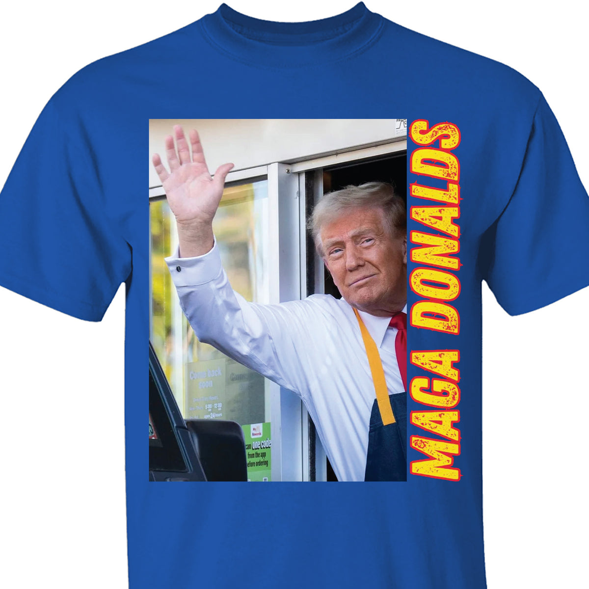 Funny Trump McDonald Shirt | Trump 2024 Shirt | Republican Shirt | Trump Supporters Shirt Dark T1630 - GOP