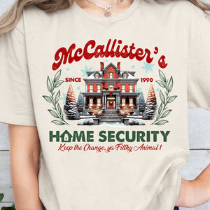 McCallister's Christmas Movie Shirt, Christmas 90's Movie Sweater, Funny Christmas Sweatshirt T1635