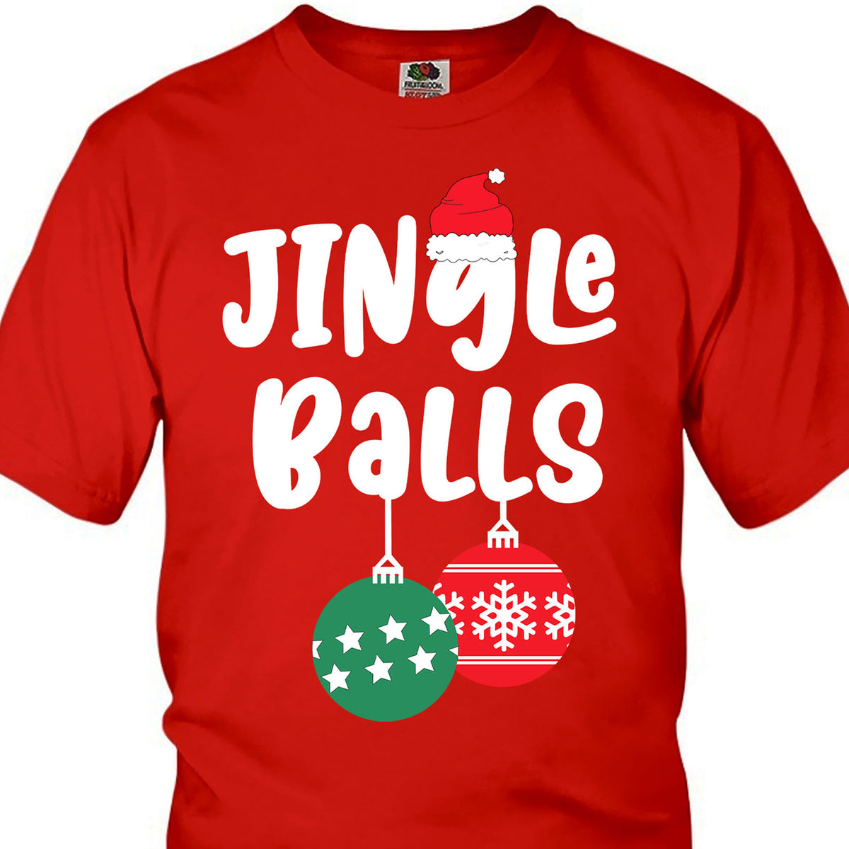 Jingle Balls Tinsel Tits Shirt, Couple Matching Christmas Shirt, Personalized Custom Couple Sweatshirt T1645