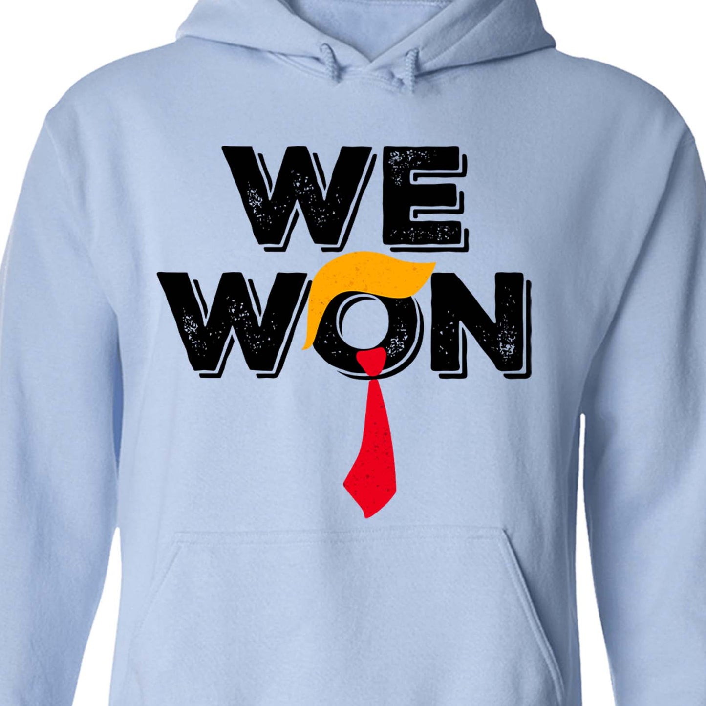 Trump We Won Sweatshirt, Trump 47th President Sweatshirt, Trump Supporters 2024 Ugly Sweatshirt T1679 - GOP