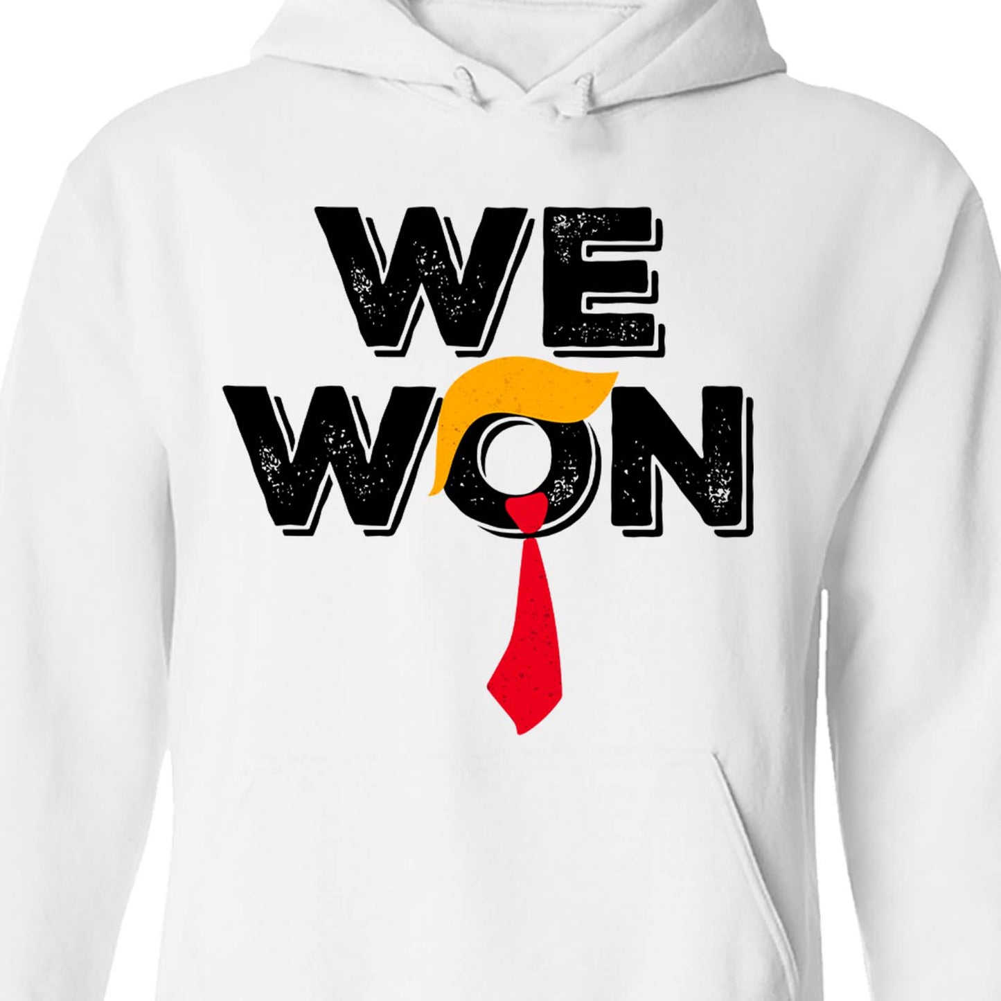 Trump We Won Sweatshirt, Trump 47th President Sweatshirt, Trump Supporters 2024 Ugly Sweatshirt T1679 - GOP