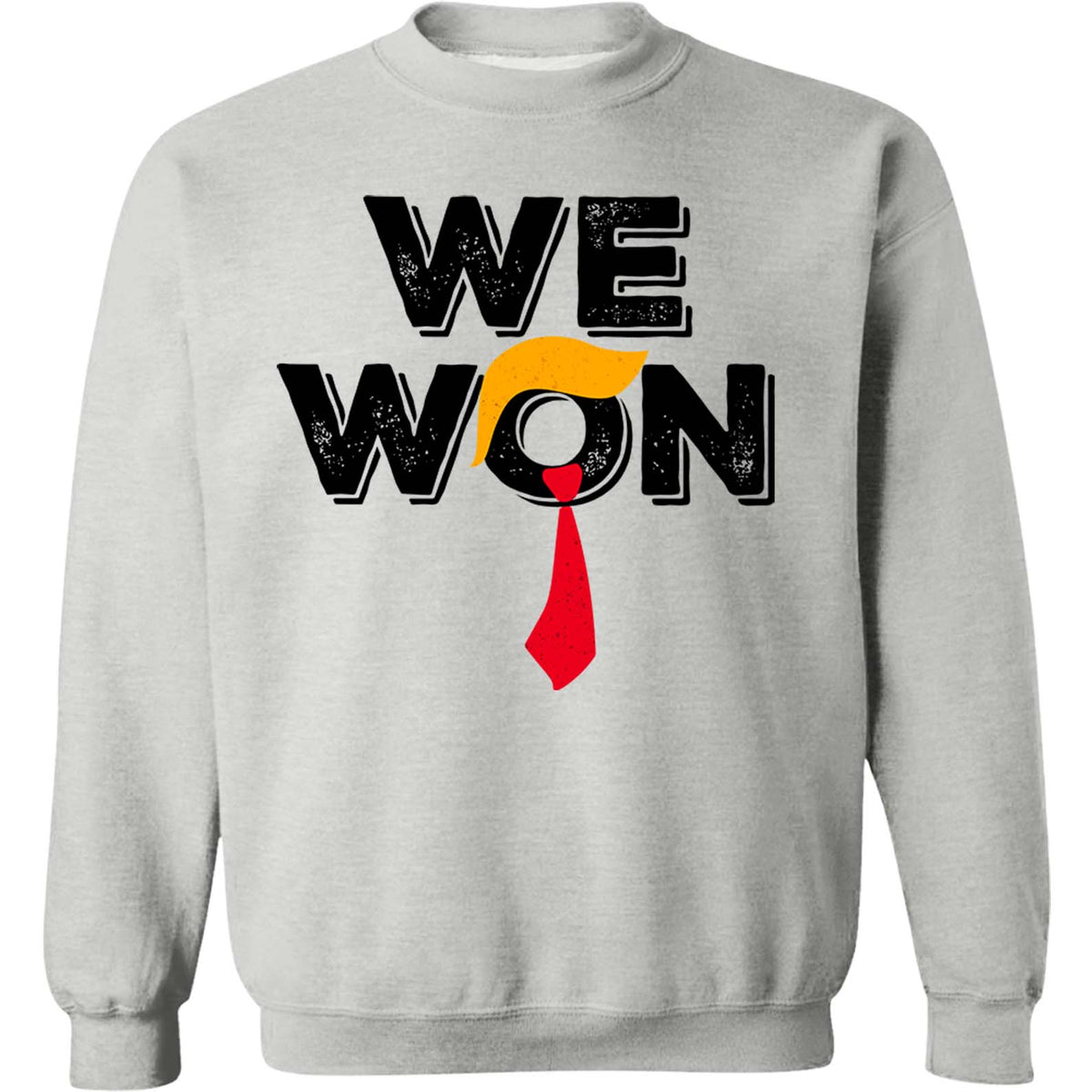 Trump We Won Sweatshirt, Trump 47th President Sweatshirt, Trump Supporters 2024 Ugly Sweatshirt T1679 - GOP