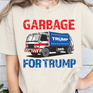 Garbage for Trump 2024 Patriotic, President Trump, Republican Trump MAGA Shirt T1694 - GOP