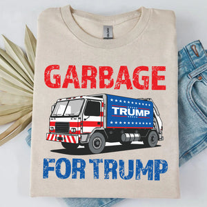 Garbage for Trump 2024 Patriotic, President Trump, Republican Trump MAGA Shirt T1694 - GOP