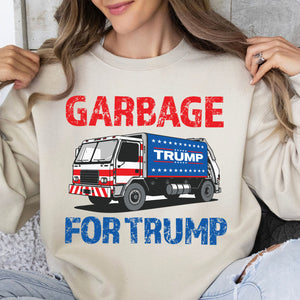 Garbage for Trump 2024 Patriotic, President Trump, Republican Trump MAGA Shirt T1694 - GOP