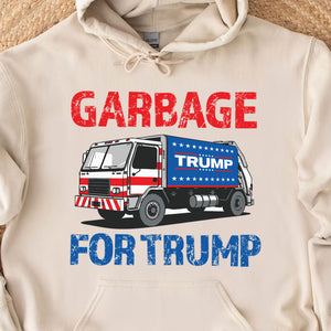 Garbage for Trump 2024 Patriotic, President Trump, Republican Trump MAGA Shirt T1694 - GOP