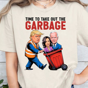 Time To Take Out The Garbage, Funny Trump Garbage, Republican Trump MAGA Shirt T1695 - GOP