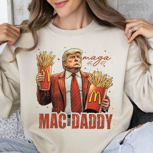 Trump Mac Daddy, Funny Trump Fries, Republican Trump President MAGA Shirt T1696 - GOP