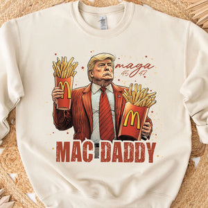 Trump Mac Daddy, Funny Trump Fries, Republican Trump President MAGA Shirt T1696 - GOP