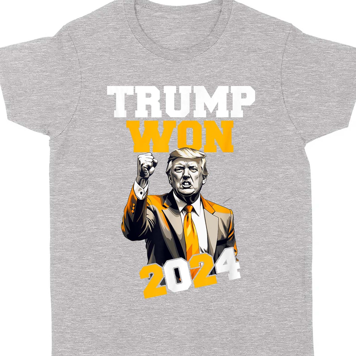 Trump Won 2024, Trump Winning Election Shirt, Trump 47th President Shirt Dark T1714 - GOP