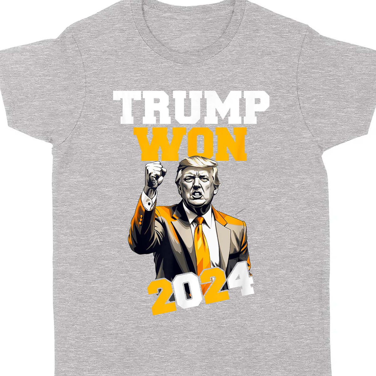 Trump Won 2024, Trump Winning Election Shirt, Trump 47th President Shirt Dark T1714 - GOP