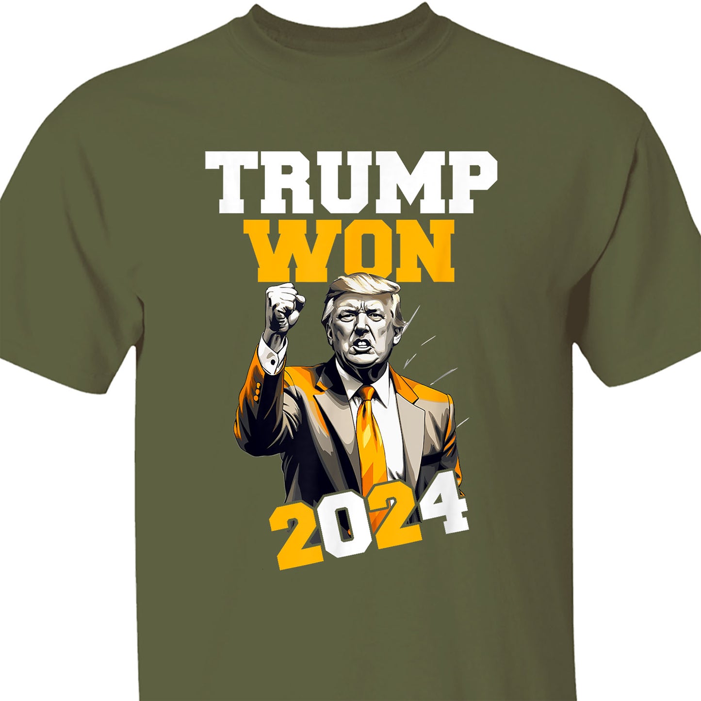 Trump Won 2024, Trump Winning Election Shirt, Trump 47th President Shirt Dark T1714 - GOP