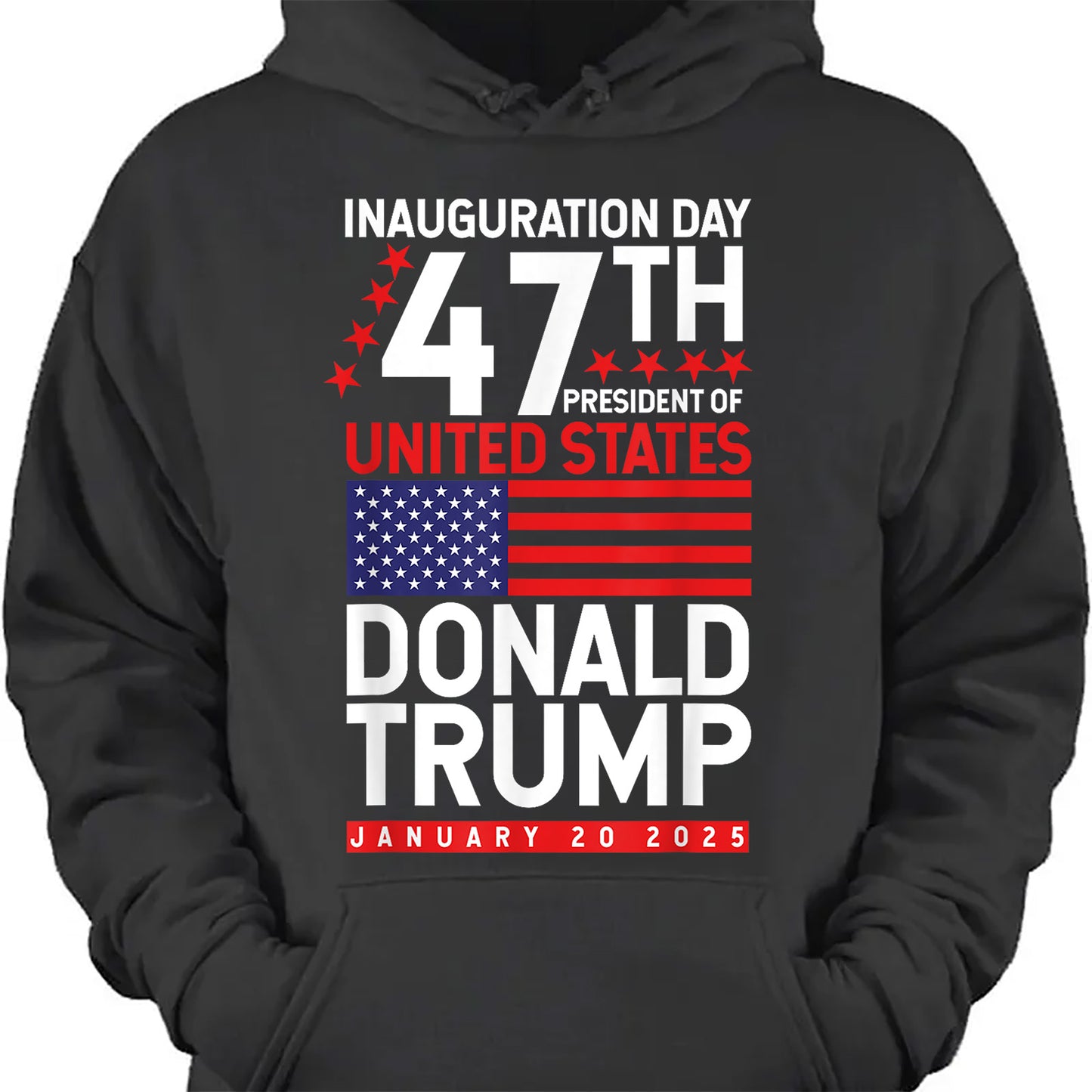 Trump 47th President Of United State, Trump Won Shirt Dark M1717 - GOP