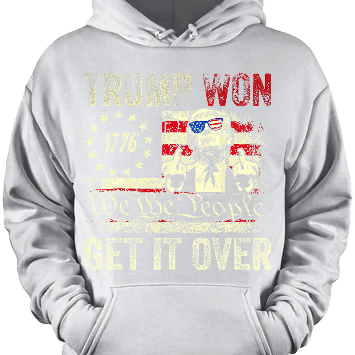 Trump We Won, Funny Trump Winning Election Shirt, Trump 47th President Shirt Dark T1723 - GOP