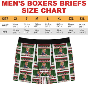 It's Beginning To Look A Lot Like I Told You So Boxer Briefs, Trump Christmas Gift, Trump Boxer Briefs 681740 - GOP