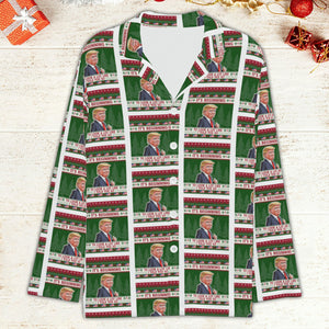 It's Beginning To Look A Lot Like I Told You So Pajamas, Funny Trump Pajamas, Trump President Pajamas 681740 - GOP