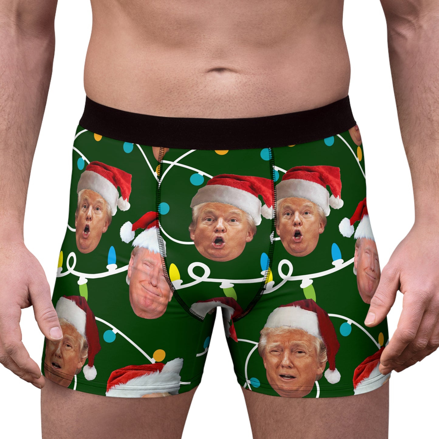 Funny Trump Face Boxer Briefs, Political Xmas Gift, Trump Christmas Gift, Republican Gift 681763 - GOP