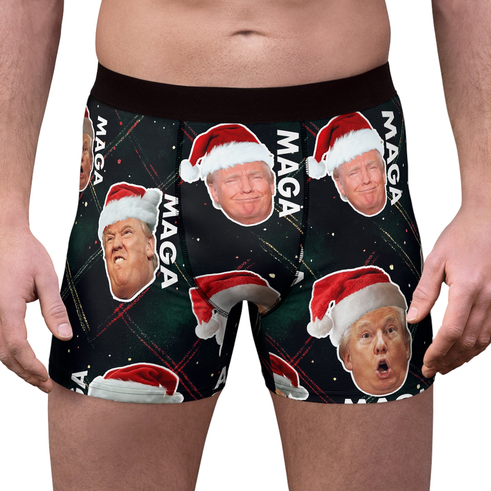 Funny Trump Face MAGA Boxer Briefs, Funny Trump Boxer, Trump Christmas Gift, Republican Gift 681776 - GOP