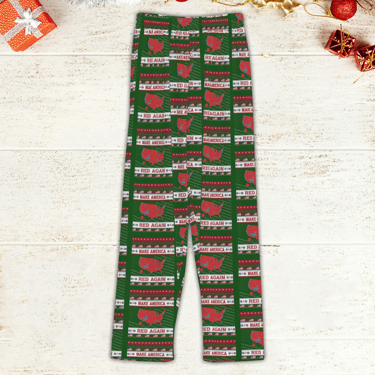 Make America Red Again Pajamas, Trump Won Pajamas, Trump President Pajamas 681817 - GOP