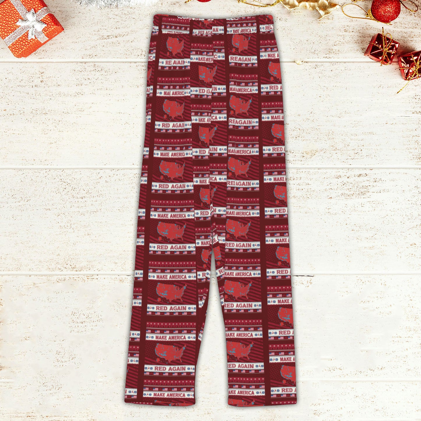 Make America Red Again Pajamas, Trump Won Pajamas, Trump President Pajamas 681817 - GOP