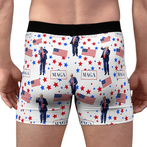 Trump Make America Great Again Boxer Briefs, Trump Christmas Gift, Republican Gift 681825 - GOP