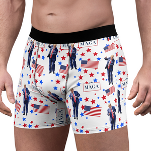 Trump Make America Great Again Boxer Briefs, Trump Christmas Gift, Republican Gift 681825 - GOP