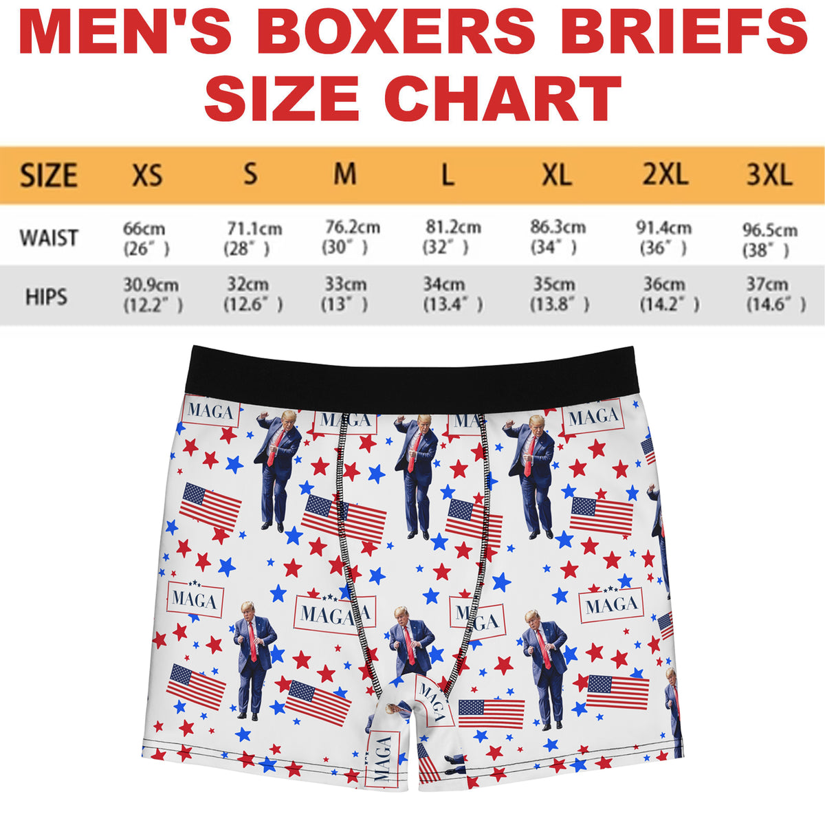 Trump Make America Great Again Boxer Briefs, Trump Christmas Gift, Republican Gift 681825 - GOP