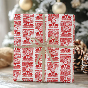 Make Christmas Great Again Wrapping Paper, Trump Christmas Wrapping Paper, Funny Christmas Gift Paper, MAGA Gift Wrap, Republican Gift M1826 - GOP