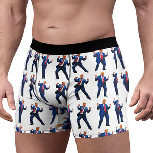 Trump Christmas Dancing Boxer Briefs, Political Xmas Gift, Trump Christmas Gift, Republican Gift 681828 - GOP