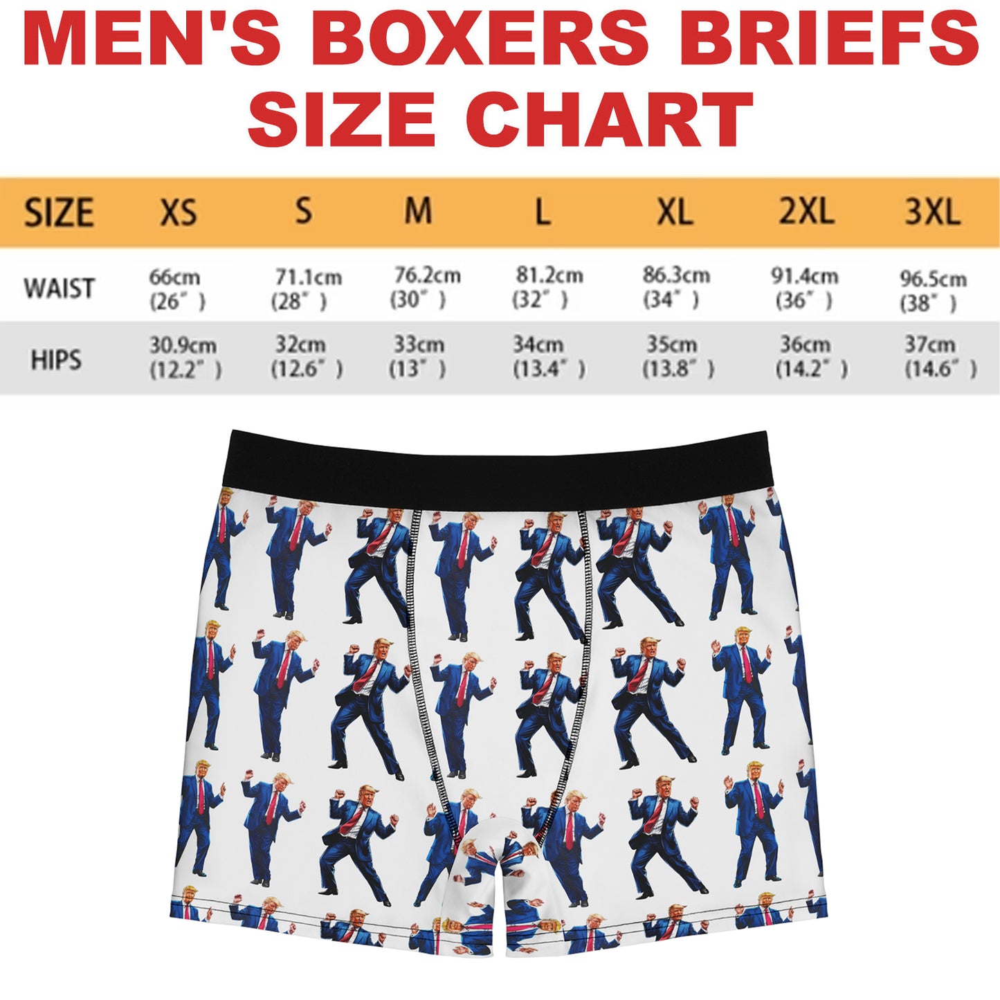 Trump Christmas Dancing Boxer Briefs, Political Xmas Gift, Trump Christmas Gift, Republican Gift 681828 - GOP