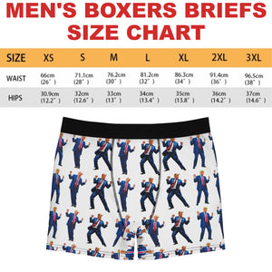 Trump Christmas Dancing Boxer Briefs, Political Xmas Gift, Trump Christmas Gift, Republican Gift 681828 - GOP