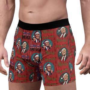 Trump Great America Boxer Briefs, Political Xmas Gift, Trump Christmas Gift, Republican Gift 681830 - GOP